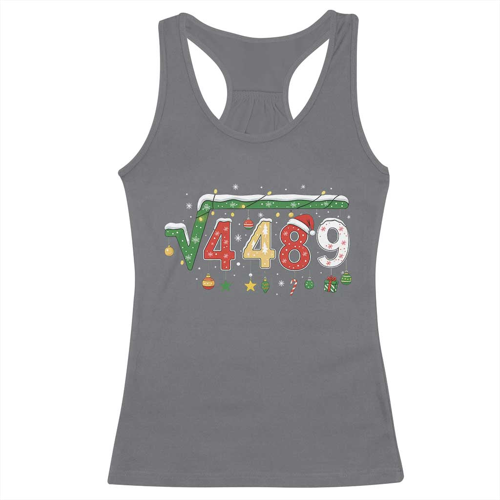 Math 67 Meme Funny Six Seven Funny Christmas Racerback Tank Top Funny Math Teacher Teen Slang Boys Kids Xmas Pajamas - Wonder Print Shop