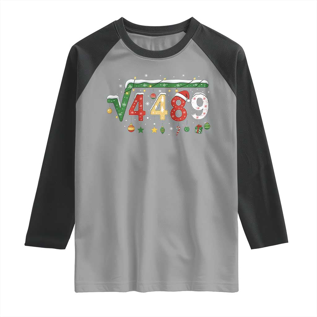 Math 67 Meme Funny Six Seven Funny Christmas Raglan Shirt Funny Math Teacher Teen Slang Boys Kids Xmas Pajamas - Wonder Print Shop