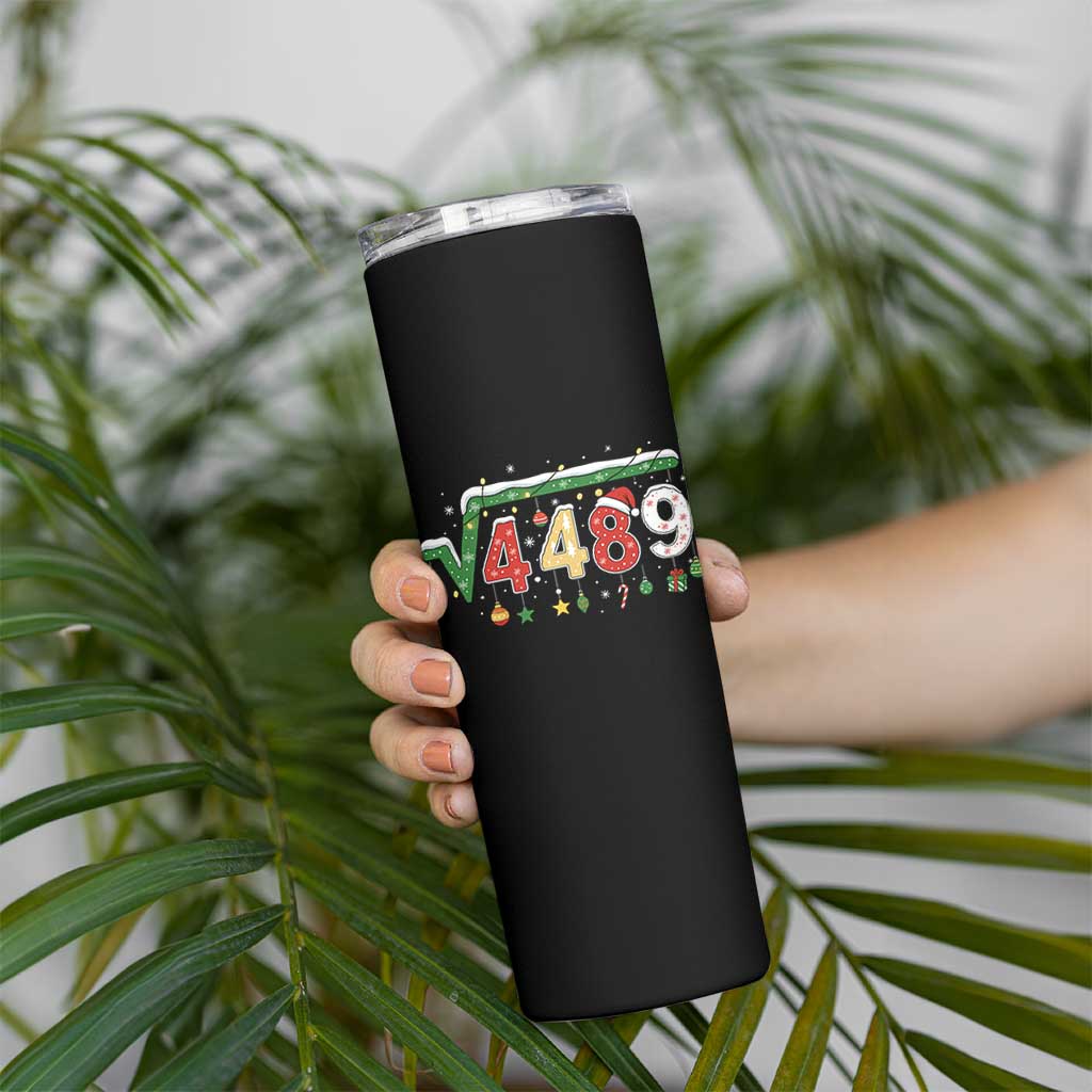 Math 67 Meme Funny Six Seven Funny Christmas Skinny Tumbler Funny Math Teacher Teen Slang Boys Kids Xmas Pajamas - Wonder Print Shop