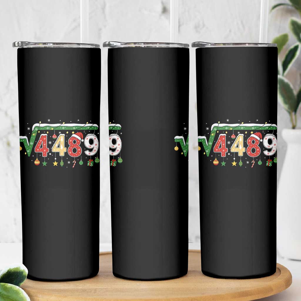 Math 67 Meme Funny Six Seven Funny Christmas Skinny Tumbler Funny Math Teacher Teen Slang Boys Kids Xmas Pajamas - Wonder Print Shop