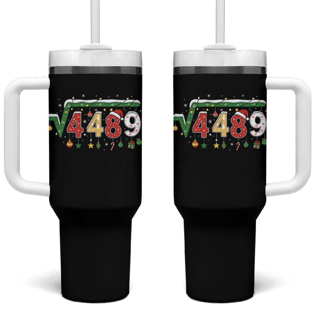 Math 67 Meme Funny Six Seven Funny Christmas Tumbler With Handle Funny Math Teacher Teen Slang Boys Kids Xmas Pajamas - Wonder Print Shop