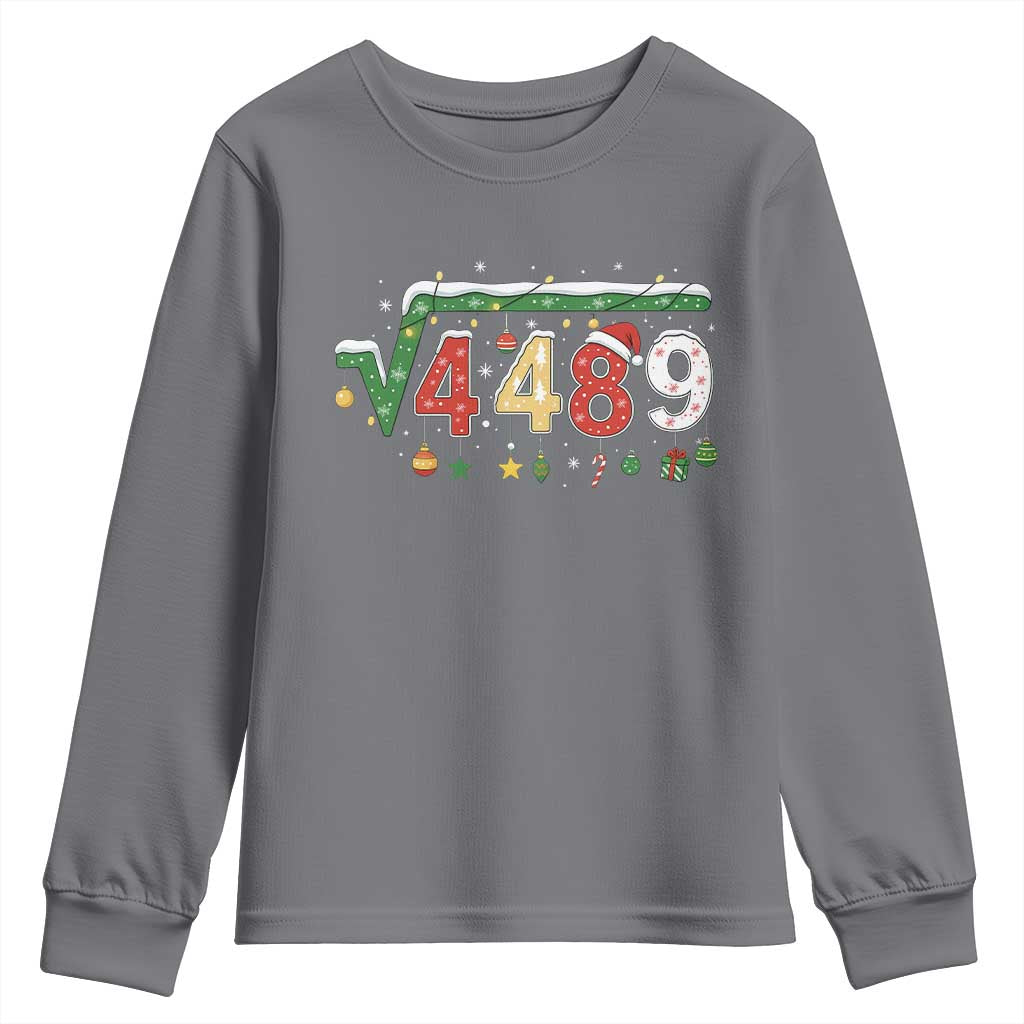 Math 67 Meme Funny Six Seven Funny Christmas Youth Sweatshirt Funny Math Teacher Teen Slang Boys Kids Xmas Pajamas - Wonder Print Shop