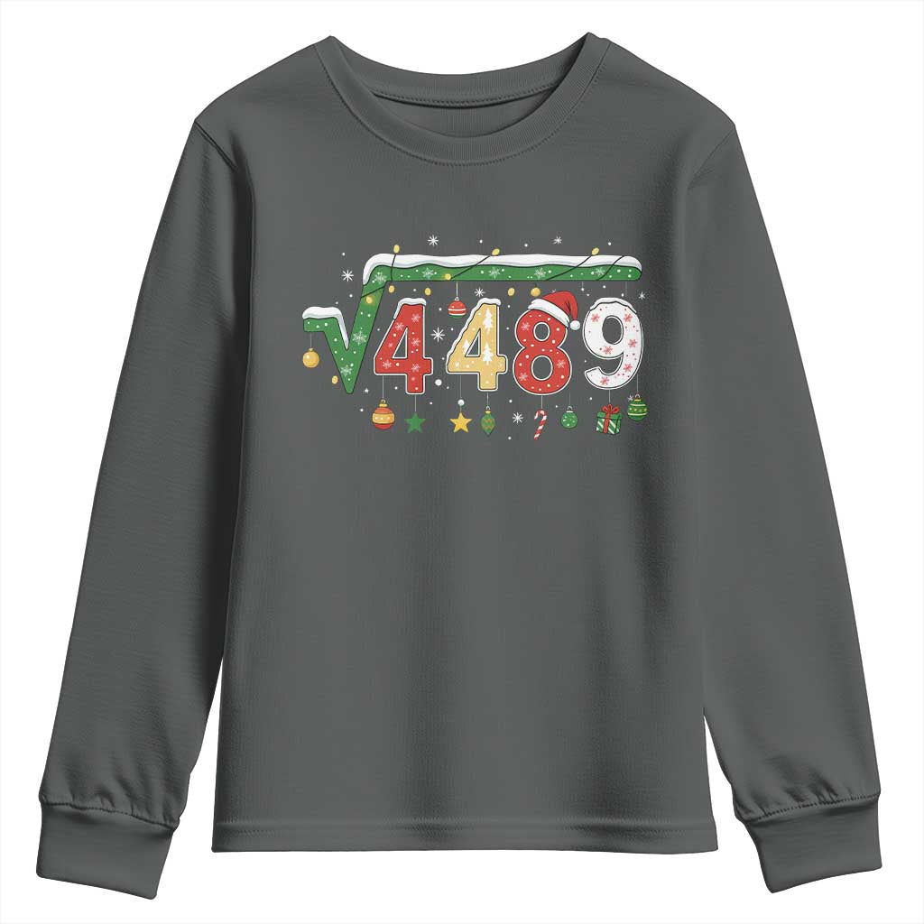 Math 67 Meme Funny Six Seven Funny Christmas Youth Sweatshirt Funny Math Teacher Teen Slang Boys Kids Xmas Pajamas - Wonder Print Shop