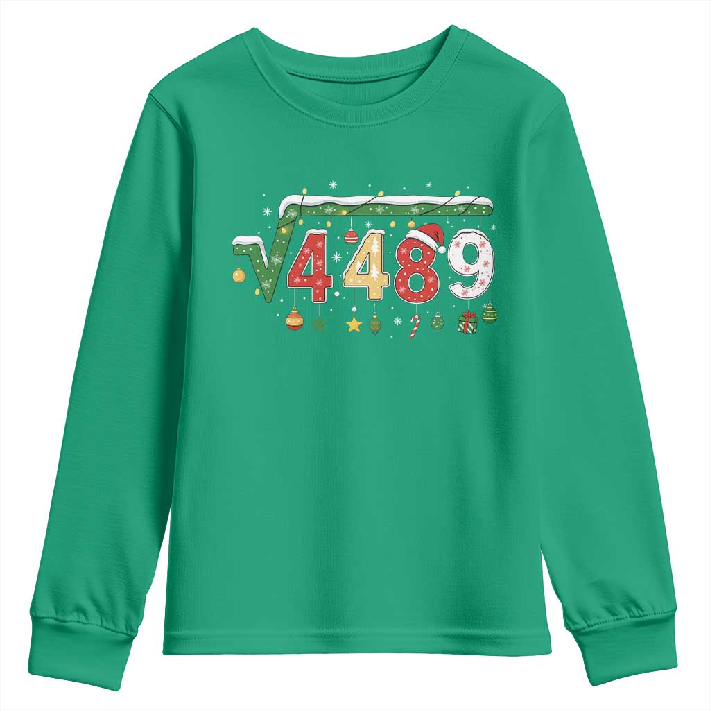 Math 67 Meme Funny Six Seven Funny Christmas Youth Sweatshirt Funny Math Teacher Teen Slang Boys Kids Xmas Pajamas - Wonder Print Shop
