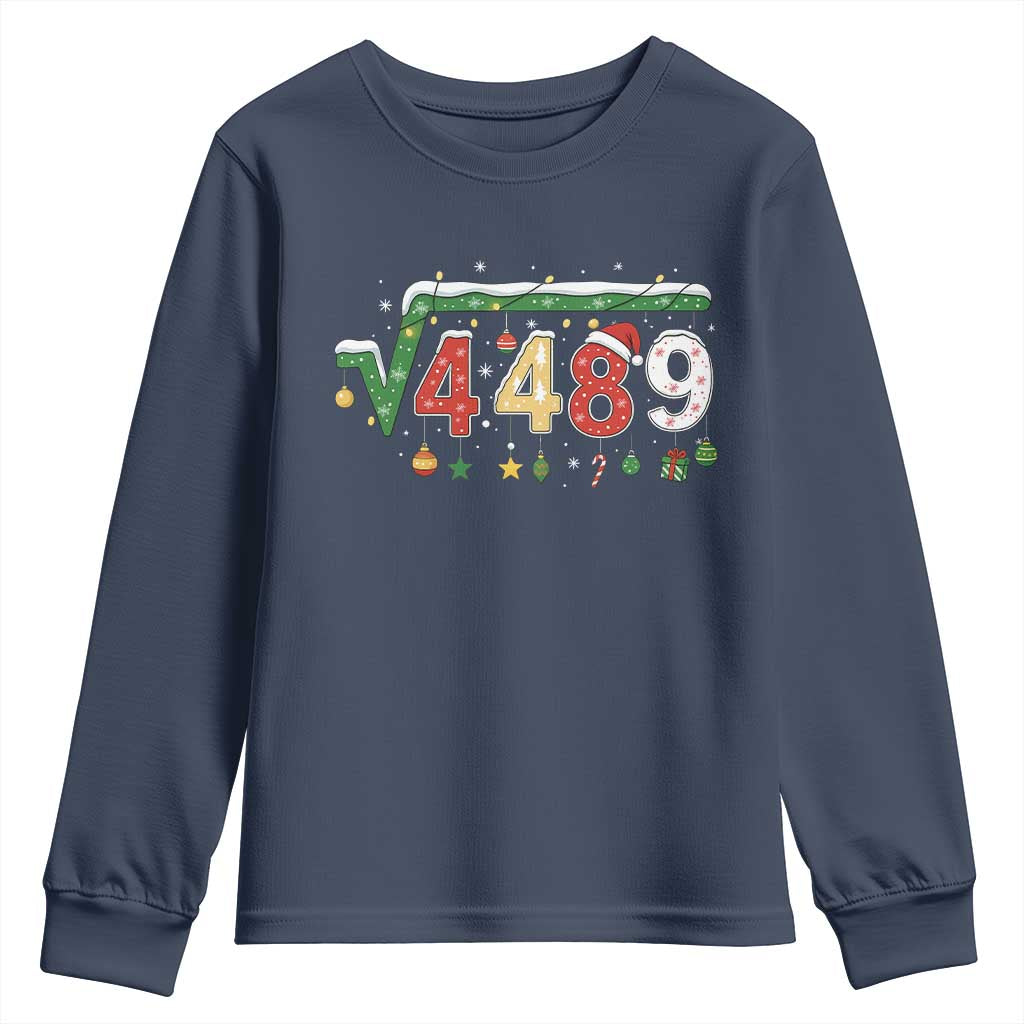 Math 67 Meme Funny Six Seven Funny Christmas Youth Sweatshirt Funny Math Teacher Teen Slang Boys Kids Xmas Pajamas - Wonder Print Shop