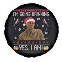 Charlie Hunnam Ed Gein Ugly Christmas Spare Tire Cover Monster Movie I'm Going Drinking - Wonder Print Shop