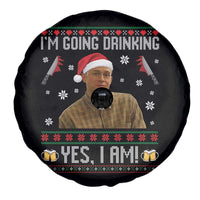 Charlie Hunnam Ed Gein Ugly Christmas Spare Tire Cover Monster Movie I'm Going Drinking - Wonder Print Shop