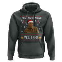 Charlie Hunnam Ed Gein Ugly Christmas Hoodie Monster Movie I'm Going Drinking - Wonder Print Shop