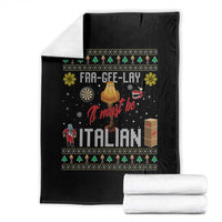 Leg Lamp Christmas Throw Blanket Funny Ugly Xmas Fra Gee Lay - Wonder Print Shop