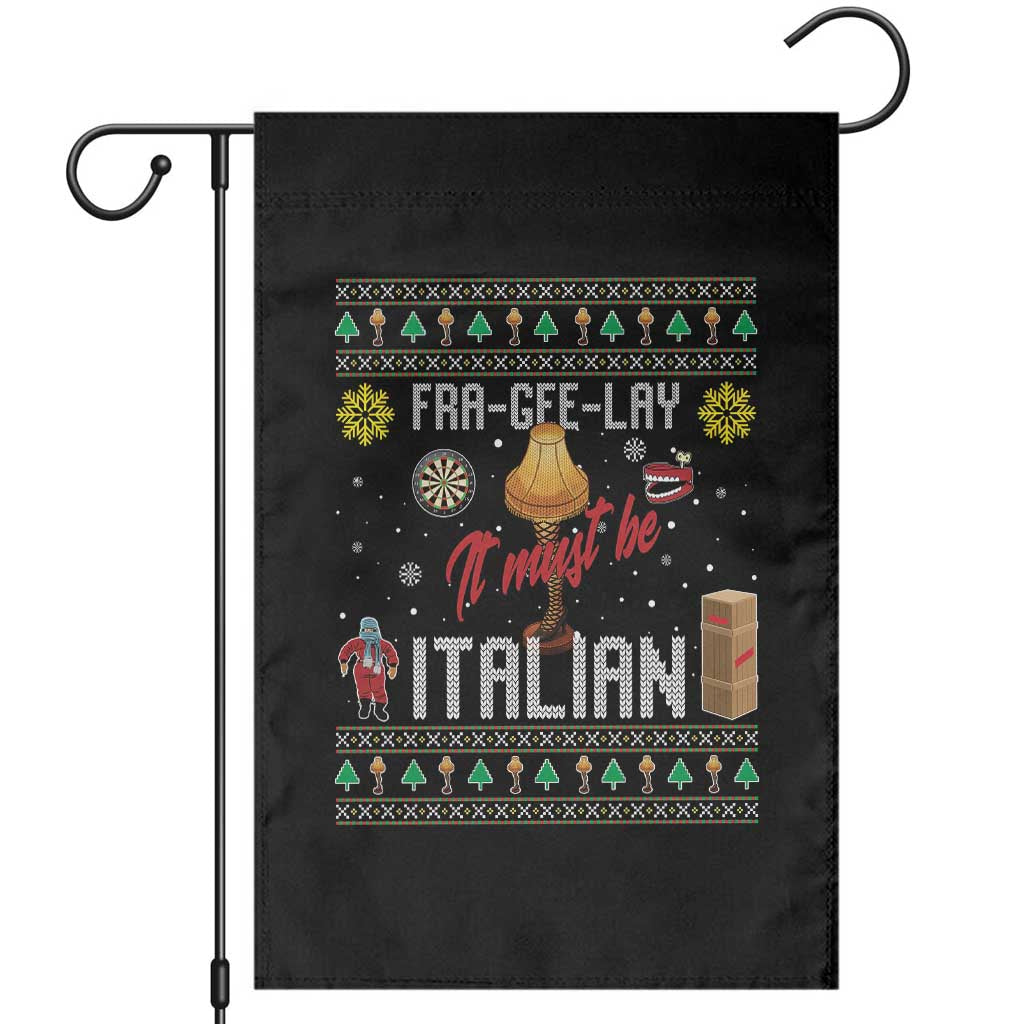 Leg Lamp Christmas Garden Flag Funny Ugly Xmas Fra Gee Lay - Wonder Print Shop