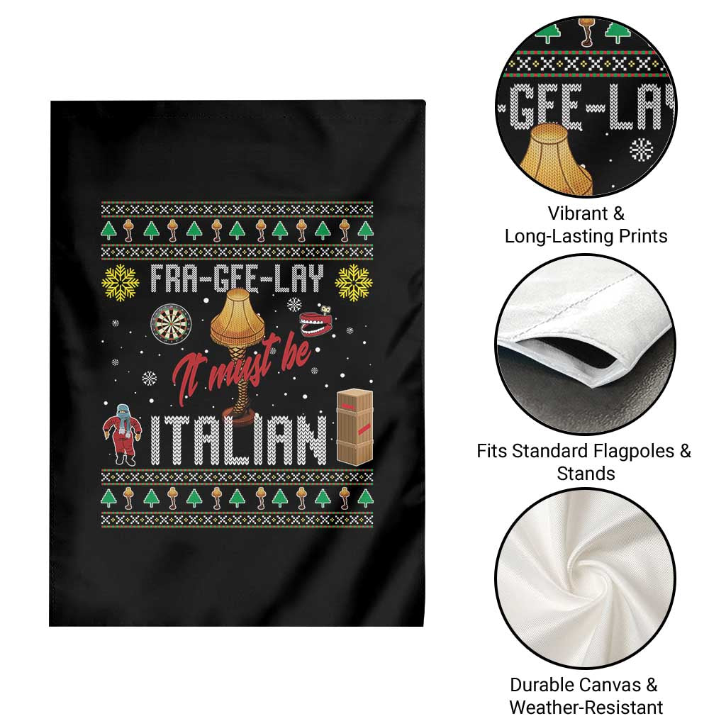 Leg Lamp Christmas Garden Flag Funny Ugly Xmas Fra Gee Lay - Wonder Print Shop