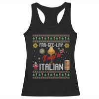 Leg Lamp Christmas Racerback Tank Top Funny Ugly Xmas Fra Gee Lay - Wonder Print Shop