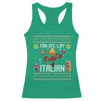 Leg Lamp Christmas Racerback Tank Top Funny Ugly Xmas Fra Gee Lay - Wonder Print Shop