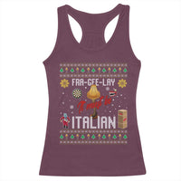 Leg Lamp Christmas Racerback Tank Top Funny Ugly Xmas Fra Gee Lay - Wonder Print Shop