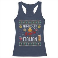 Leg Lamp Christmas Racerback Tank Top Funny Ugly Xmas Fra Gee Lay - Wonder Print Shop