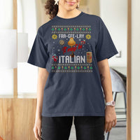 Leg Lamp Christmas T Shirt For Women Funny Ugly Xmas Fra Gee Lay - Wonder Print Shop