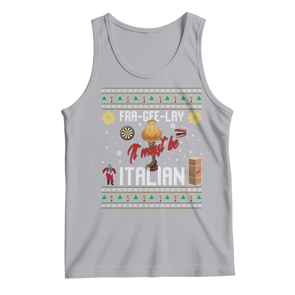Leg Lamp Christmas Tank Top Funny Ugly Xmas Fra Gee Lay - Wonder Print Shop