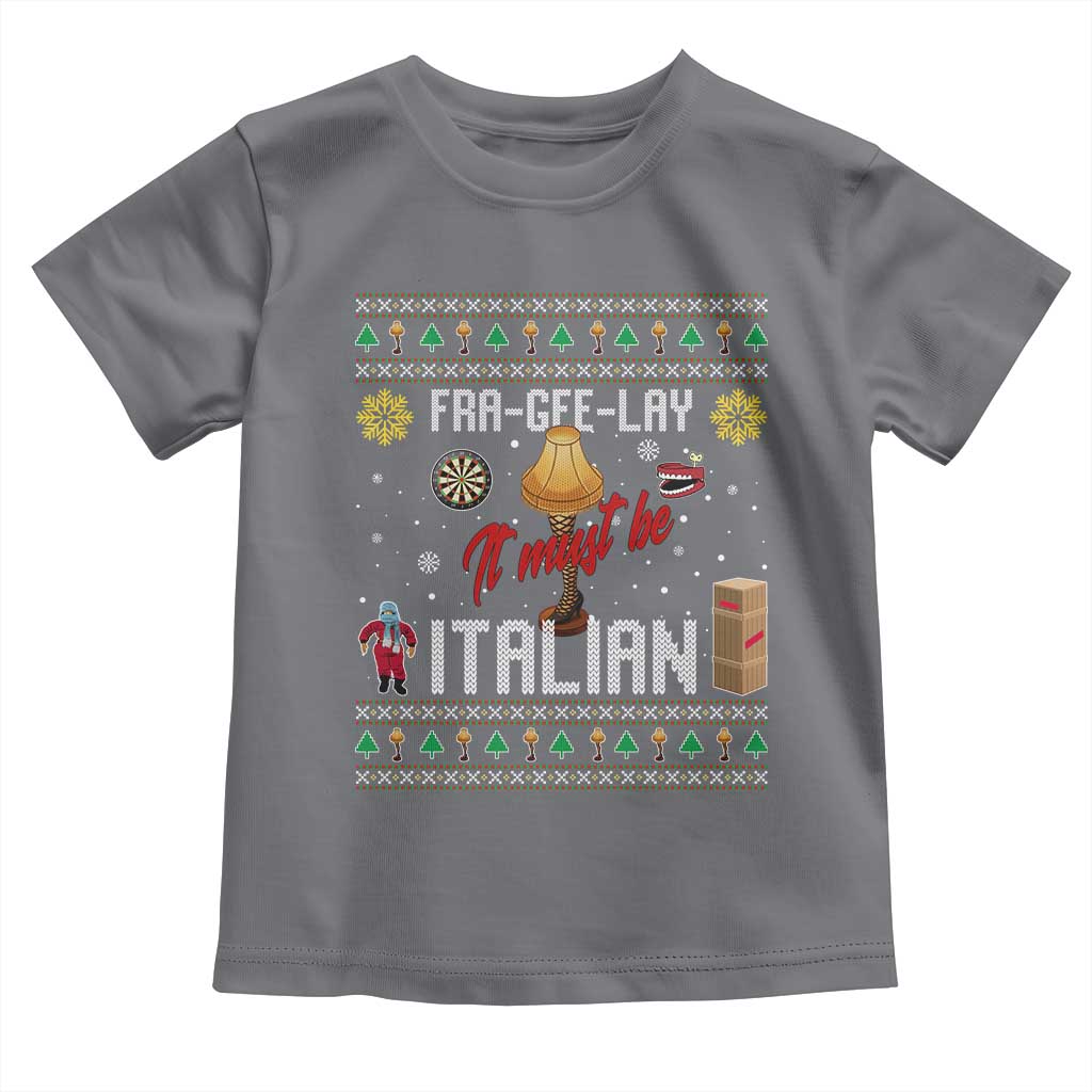 Leg Lamp Christmas Toddler T Shirt Funny Ugly Xmas Fra Gee Lay - Wonder Print Shop
