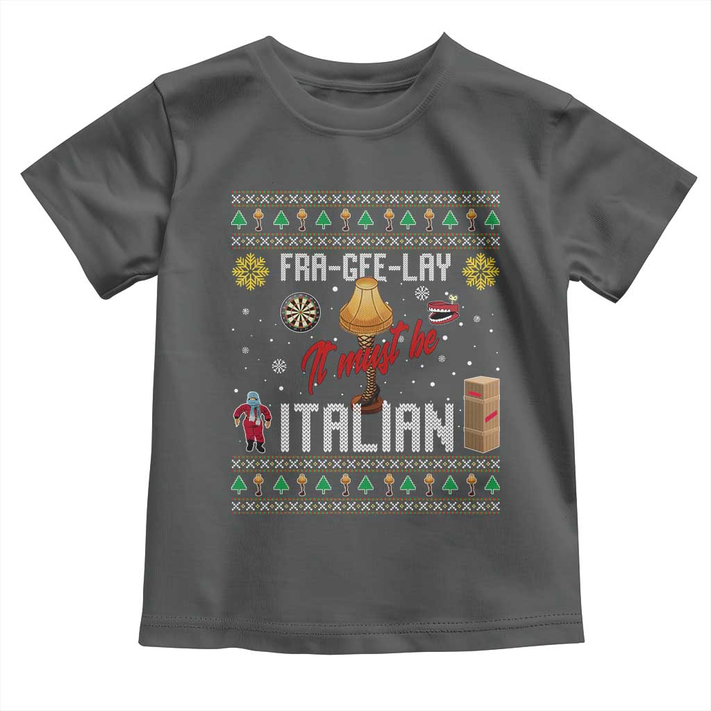 Leg Lamp Christmas Toddler T Shirt Funny Ugly Xmas Fra Gee Lay - Wonder Print Shop