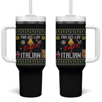 Leg Lamp Christmas Tumbler With Handle Funny Ugly Xmas Fra Gee Lay - Wonder Print Shop