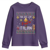 Leg Lamp Christmas Youth Sweatshirt Funny Ugly Xmas Fra Gee Lay - Wonder Print Shop
