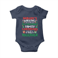 Christmas Family Vacation Baby Onesie Nobodys Walking Out On This Fun Old Family - Wonder Print Shop