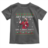 Funny Ugly Christmas Toddler T Shirt Aint No Party Like A Diddy Party