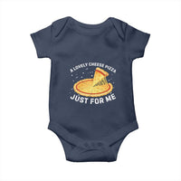Funny Christmas Movie Baby Onesie Alone Kevin X-Mas Home A Lovely Cheese Pizza