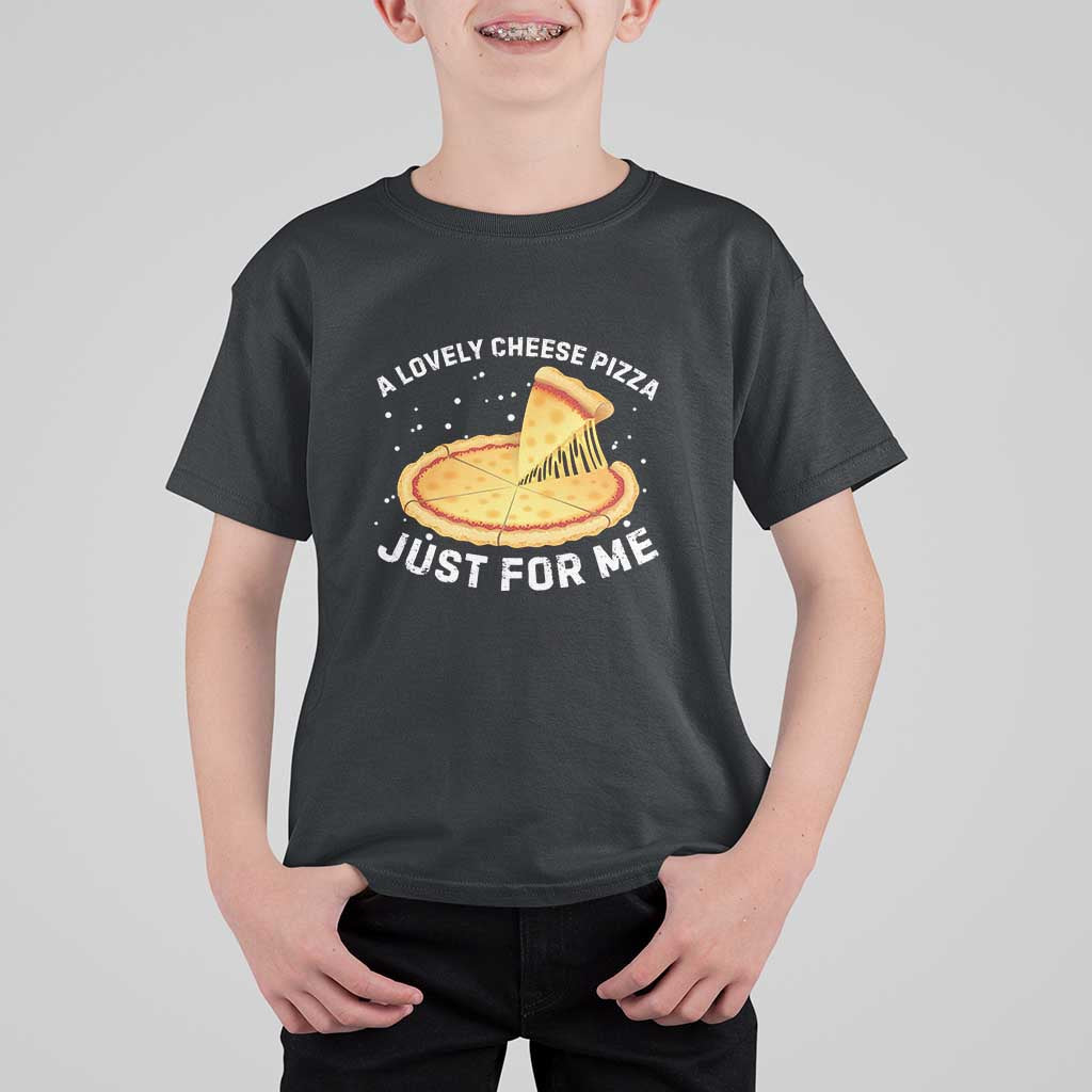 Funny Christmas Movie T Shirt For Kid Alone Kevin X-Mas Home A Lovely Cheese Pizza - Wonder Print Shop