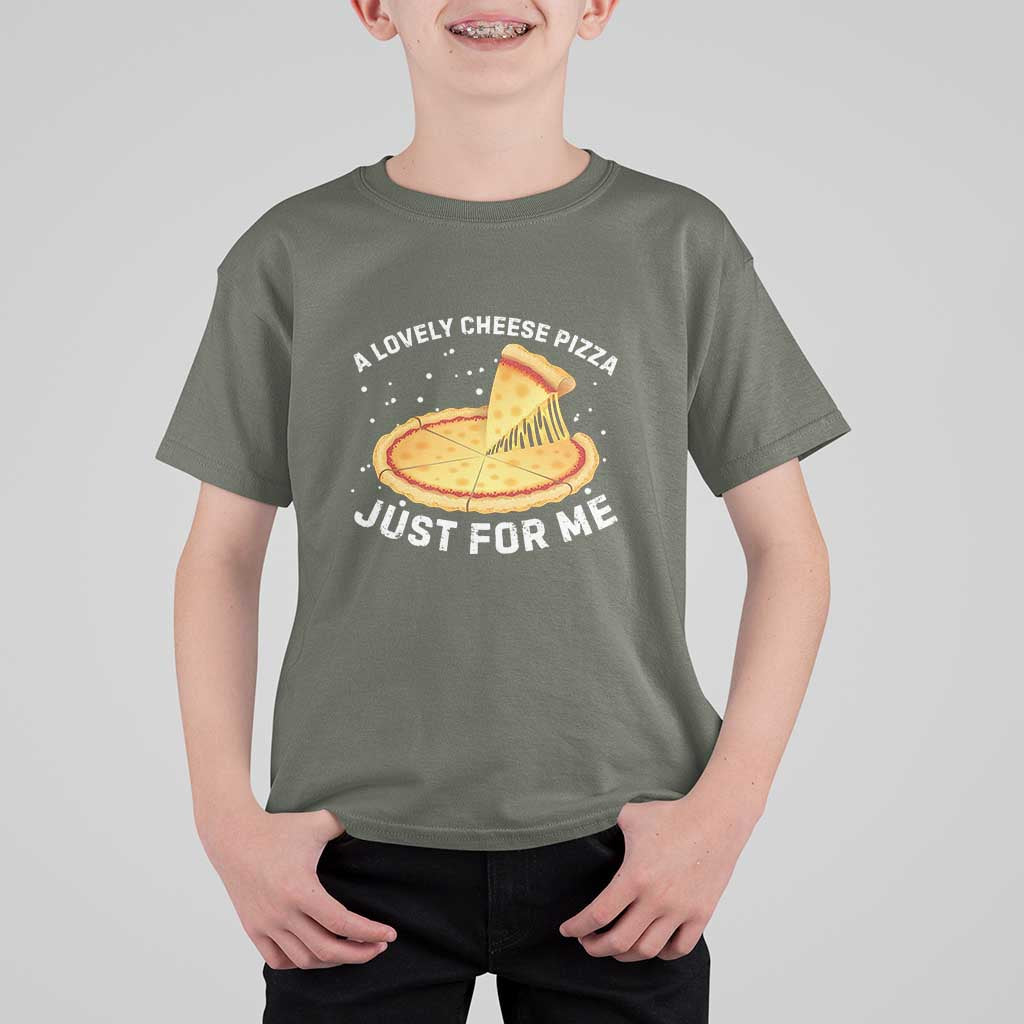 Funny Christmas Movie T Shirt For Kid Alone Kevin X-Mas Home A Lovely Cheese Pizza - Wonder Print Shop