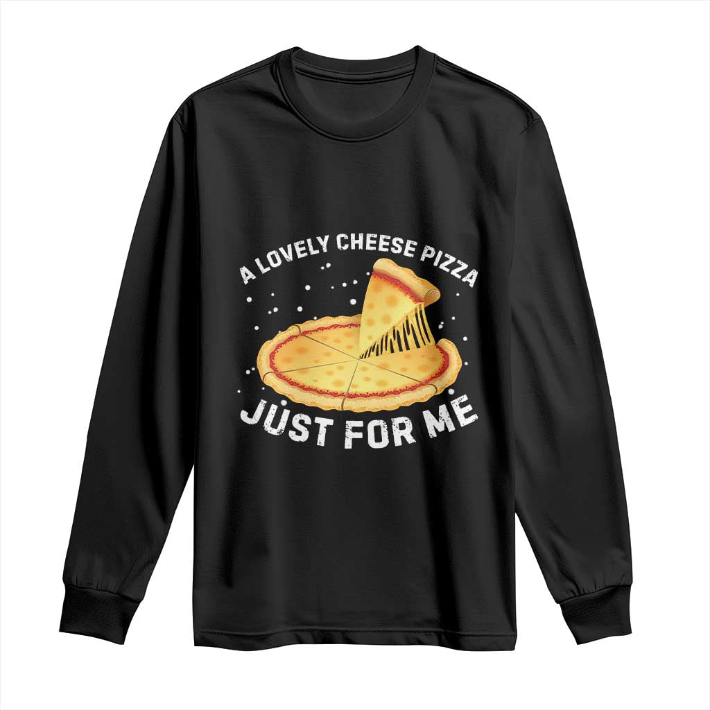 Funny Christmas Movie Long Sleeve Shirt Alone Kevin X-Mas Home A Lovely Cheese Pizza