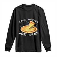 Funny Christmas Movie Long Sleeve Shirt Alone Kevin X-Mas Home A Lovely Cheese Pizza