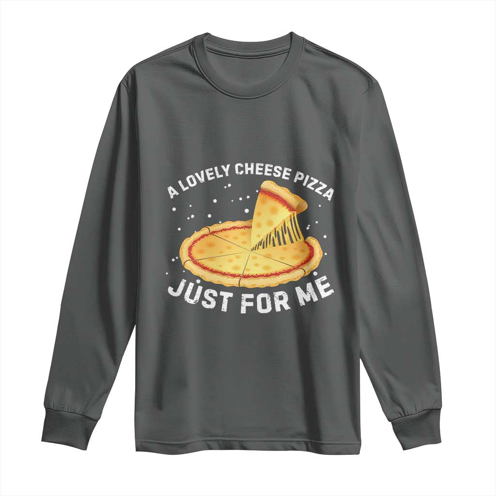 Funny Christmas Movie Long Sleeve Shirt Alone Kevin X-Mas Home A Lovely Cheese Pizza