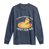 Funny Christmas Movie Long Sleeve Shirt Alone Kevin X-Mas Home A Lovely Cheese Pizza