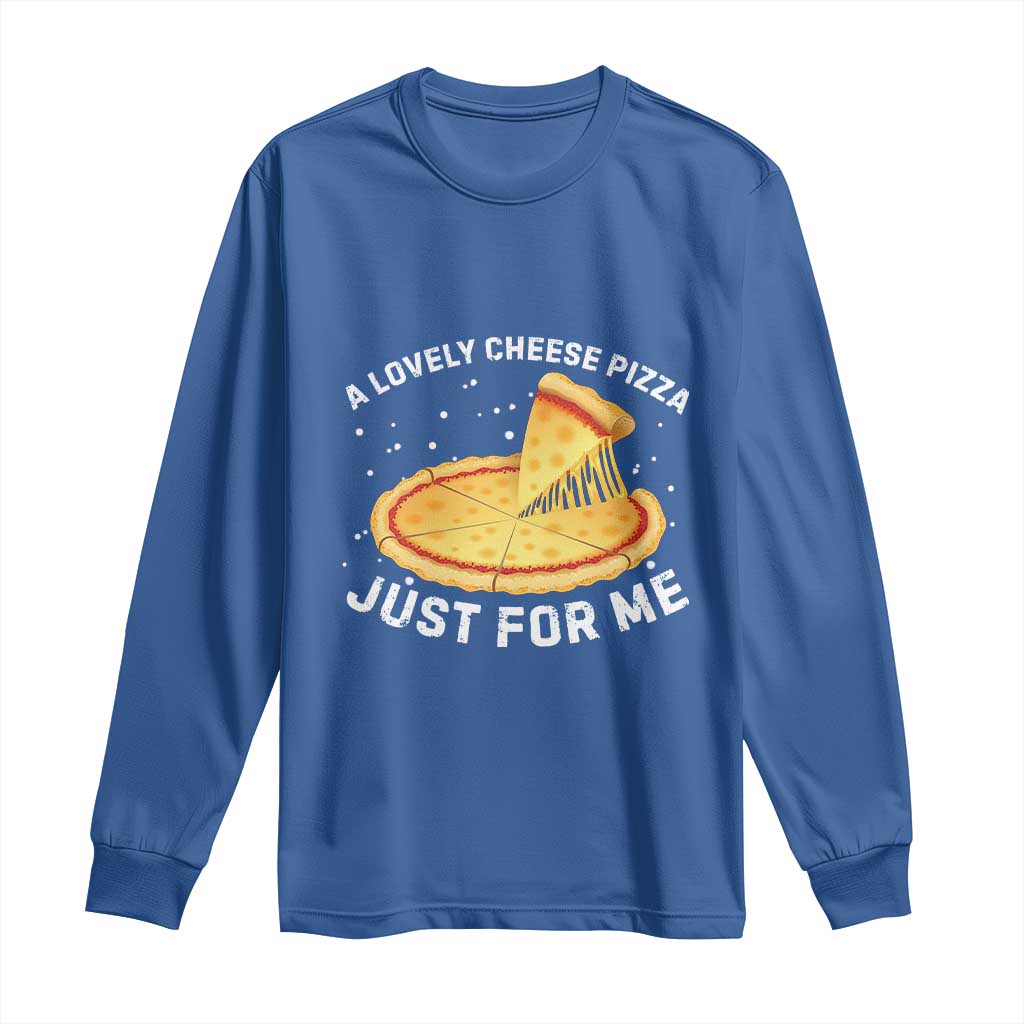 Funny Christmas Movie Long Sleeve Shirt Alone Kevin X-Mas Home A Lovely Cheese Pizza