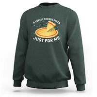 Funny Christmas Movie Sweatshirt Alone Kevin X-Mas Home A Lovely Cheese Pizza - Wonder Print Shop