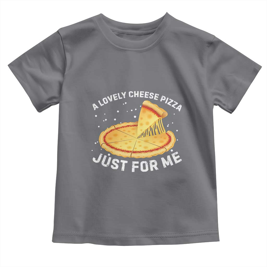 Funny Christmas Movie Toddler T Shirt Alone Kevin X-Mas Home A Lovely Cheese Pizza