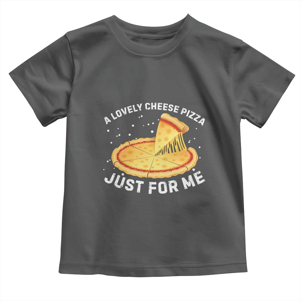 Funny Christmas Movie Toddler T Shirt Alone Kevin X-Mas Home A Lovely Cheese Pizza