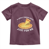 Funny Christmas Movie Toddler T Shirt Alone Kevin X-Mas Home A Lovely Cheese Pizza