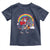Christmas Santa Riding Dinosaur Deer Xmas Toddler T Shirt