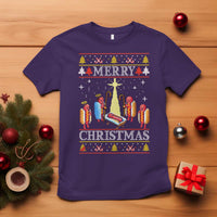 Funny Christmas T Shirt Merry Glizzmas Ugly Xmas - Wonder Print Shop
