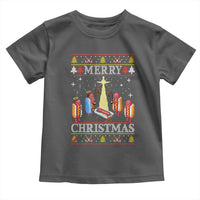Funny Christmas Toddler T Shirt Merry Glizzmas Ugly Xmas