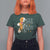 Gingerbread Christmas T Shirt For Women Cut My Life Into Pieces Goth Black Aesthetics - Wonder Print Shop