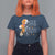 Gingerbread Christmas T Shirt For Women Cut My Life Into Pieces Goth Black Aesthetics - Wonder Print Shop