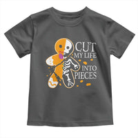Gingerbread Christmas Toddler T Shirt Cut My Life Into Pieces Goth Black Aesthetics
