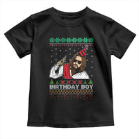 Crhistmas Birthday Boy Jesus Ugly Christmas Toddler T Shirt