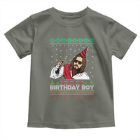 Crhistmas Birthday Boy Jesus Ugly Christmas Toddler T Shirt