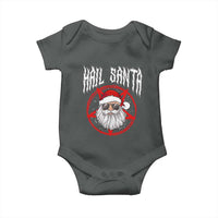 Hail Santa Christmas Baby Onesie Goth Christmas Horror Lover Gift