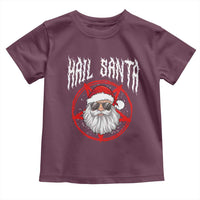 Hail Santa Christmas Toddler T Shirt Goth Christmas Horror Lover Gift