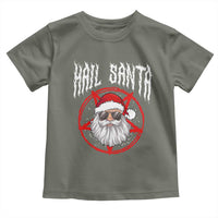 Hail Santa Christmas Toddler T Shirt Goth Christmas Horror Lover Gift